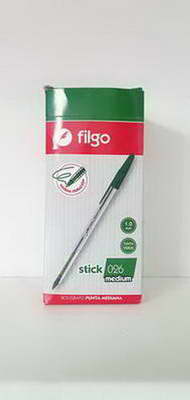LAPICERA FILGO  VERDE X 50