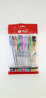 LAPICERA FILGO SURTIDA FASHION ( BULTO X 36 ) X 10