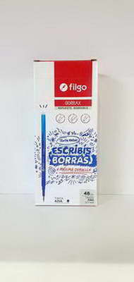 LAPICERA FILGO.( BORRABLE ) REPUESTO  AZUL   X 12