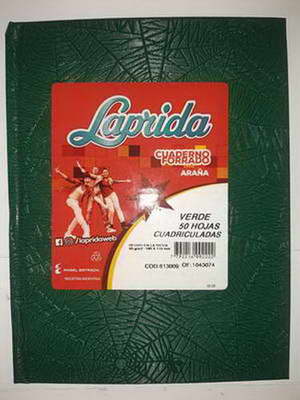 CUADERNO T / DURA  ( VERDE ) CUADRIC LAPRIDA ( BULTO X 60 ) X 50 HOJAS