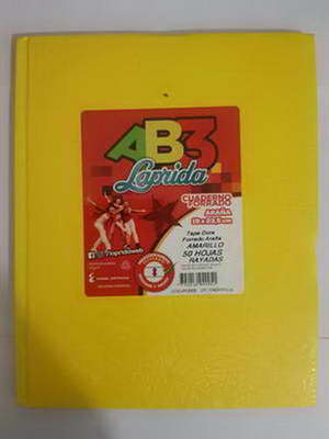 CUADERNO.T/ D GRANDE ( AMARILLO ) RAYADO ( BULTO X 60  ) X 50 HOJAS