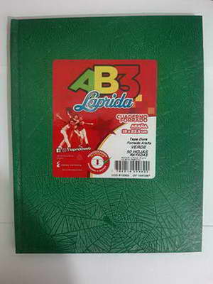 CUADERNO.T/ D GRANDE ( VERDE ) RAYADO  X 50 HOJAS
