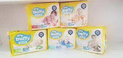 PAÃAL DUFFY MEGA PAK    ( TODOS LOS TAMAÃOS ) X 1
