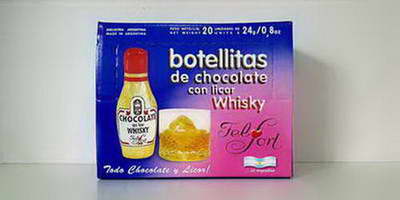 F BOTELLITA WHISKY 20 X 24 G X 1