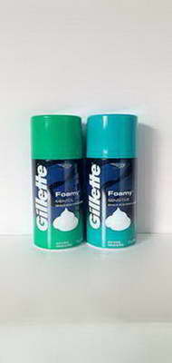 GILLETTE  FOAMY ESP DE AFEITAR ( 2 FRAGANCIAS )  X 175 G