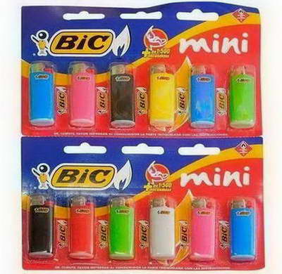ENCENDEDOR  BIC MINI  ( BULTO X 264 ) X 1