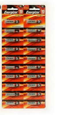 ENERGIZER   AAA   E92  TIRA  X 20  ( BULTO X 120 ) X 1