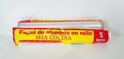 PAPEL  ALUMINIO X 5 M X 28 CM  X 1