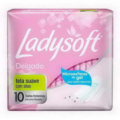 LADYSOFT U / FINA TELA U/SECA ( ROSA ) ( BULTO X 40 ) X 8