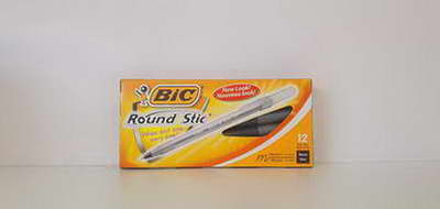 LAPICERA  BIC  ROUND STIC ( NEGRA ) ( BULTO X 36 ) X 12