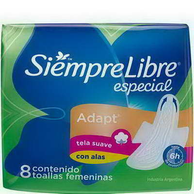 SIEMPRE LIBRE ESPECIAL C / A ( VERDE )( BULTO X 60 ) X 8