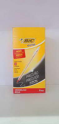 LAPICERA BIC TRAZO FINO ROJA X 1