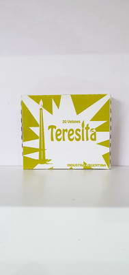 VELAS TERESITA  NUMEROS  FLUOR VERDE ( SURTIDO ) X 20
