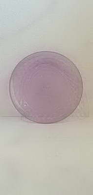 PLATO PLASTICO TRANS 21 CM ( P 074 ) X 1