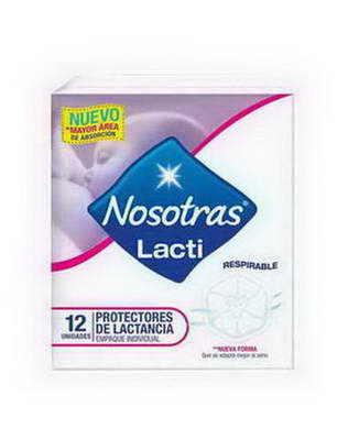 NOSOTRAS LACTI PROTECTOR MAMARIO   X 12