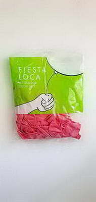 GLOBO F / LOCA. LISO 9  ( ROSA ) X 50