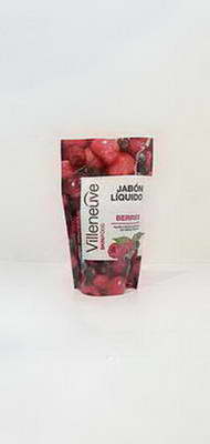 JABON   LIQ P/M.REP VILLENEUVE BERRIES  X 200 ML