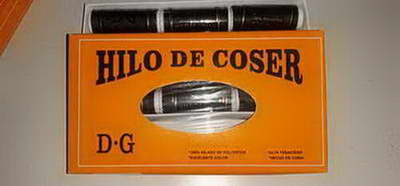 HILO  COSER  NEGRO  MACAO X 12