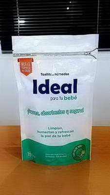 TOALLITAS HUMEDAS IDEAL  ( ALOE - CLASICA ) X 50 U