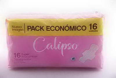 CALIPSO.  SUPER ANATOMICA.COLA LESS ( BULTO X 25 )  X 16