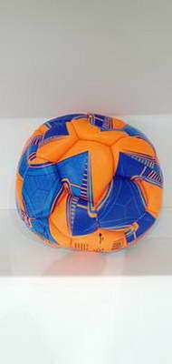 PELOTA FUTBOL NÂª 5   NARANJA Y AZUL  X 1