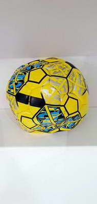 PELOTA FUTBOL NÂª 5   AMARILLO Y AZUL  X 1