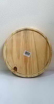 M PLATO ( MADERA ) PARA ASADO REDONDO X 25 CM X 1