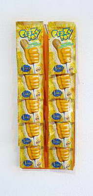 FUN CRAZY CHUPETIN- NARANJA  ( DEDO OK )  X 10