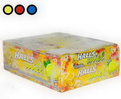 HALLS STANI MIEL C / LIMON ( BULTO X 24 ) X 12
