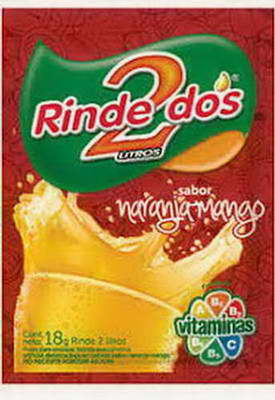 RINDEDOS NARANJA MANGO ( BULTO X 12 ) X 20