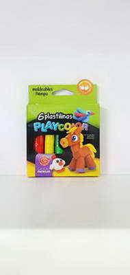 PLASTILINA PLAY-COLOR   X 6 X 1