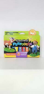 PLASTILINA PLAY-COLOR X 10 ( BULTO  X 60 ) X 1