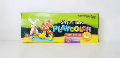 PLASTILINA PLAY-COLOR X 24 ( BULTO X 25 ) X 1