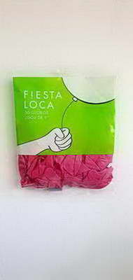 GLOBO F / LOCA. LISO 9  ( FUCSIA )  X 50