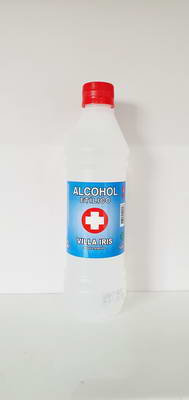 ALCOHOL  VILLA IRIS 96 ( BULTO X 20 )  X 500 CM3