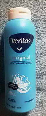 TALCO VERITAS ORIGINAL ( CELESTE ) ( BULTO X 24 ) X 120 G