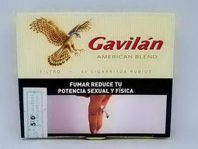 CIGARRILLOS GAVILAN RUBIOS ( AMARRILLO ) ( BULTO X 120 ) X 50 U