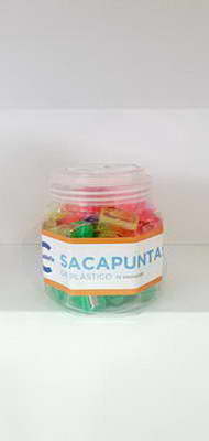 SACAPUNTAS PLASTICO CABLEFIX X 72