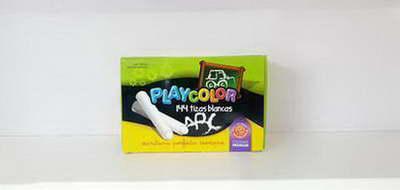TIZA PLAY-COLOR.BLANCA   X 144