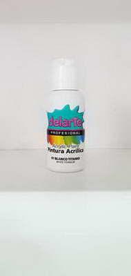PINTURA ACRILICA ( 01 BLANCO TITANIO ) X 50 CC