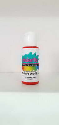 PINTURA ACRILICA ( 17 BERMELLON ) X 50 CC