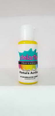 PINTURA ACRILICA ( 07 AMARILLO DE CADMIO  ) X 50 CC