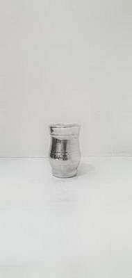MATE ALUMINIO PALO BLANCO SIN PIE X 1