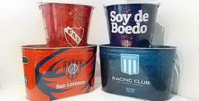 HIELERA FUTBOL ( 5 CLUBES ) X 1
