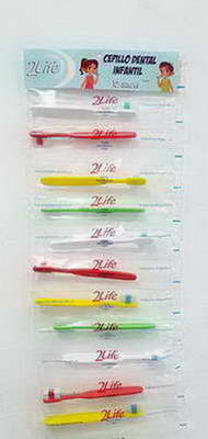 CEPILLO.DENTAL  2 LIFE P/ NIÃOS ( BULTO X 12 X 12 ) X 12