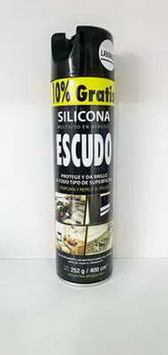 ESCUDO SILICONA.( LAVANDA ) X 400 CM3