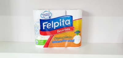 ROLLO COCINA FELPITA DECORADO ( 10 X 3 X 40 PAÃOS ) X 1