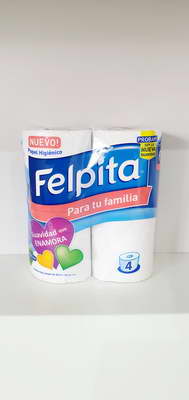 HIGIENICO FELPITA BCO ( 12 X 4 X 30 MTS ) X 1