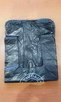 BOLSA CAMISETA NEGRA ( 40 X 50 ) ( BULTO X 20 ) X 1