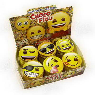 F MONEDA COCOFIGU EMOJI 60 X 5 G X 1
